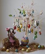 Decoratief ornament (73) - Paasboompje met eitjes/figuurtjes