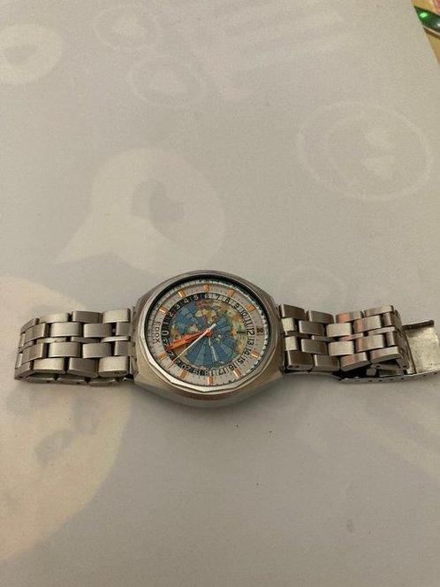 Edox - geoscope - Heren - 1980, Sieraden, Tassen en Uiterlijk, Horloges | Heren