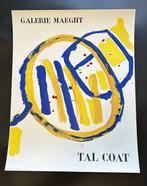 Pierre Tal Coat - Vintage lithographic poster - Yelow and