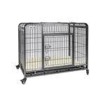 MaxxPet Hondenbench met Plaid - Verrijdbaar - 125x76x81cm, Dieren en Toebehoren, Hondenbenches, Verzenden, Nieuw