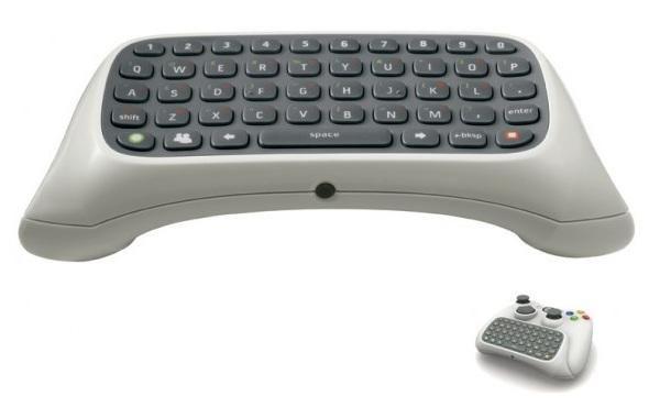 Microsoft Xbox 360 Chatpad Exclusief Headset-Standaard (Xbox, Computers en Software, Toetsenborden, Zo goed als nieuw, Ophalen of Verzenden