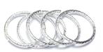 Ringen, trouwringen 2, 50 mm x 30 25 stuks. zilver ringen, Nieuw, Ophalen of Verzenden