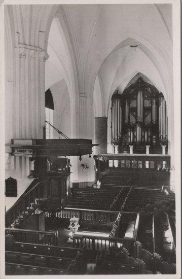 GRONINGEN - Interieur Martinikerk, Verzamelen, Ansichtkaarten | Nederland, Verzenden