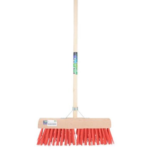Gemeentebezem 45cm, Tuin en Terras, Bloembakken en Plantenbakken, Ophalen of Verzenden