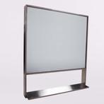 Badkamerspiegel Casajoy 60x70cm RVS Frame en Planchet, Ophalen of Verzenden, Nieuw, Bad