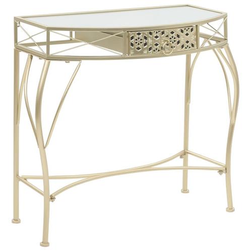 vidaXL Bijzettafel Franse stijl 82x39x76 cm metaal, Huis en Inrichting, Tafels | Bijzettafels, Nieuw, Verzenden