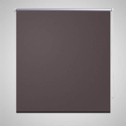 vidaXL Rolgordijn verduisterend 160 x 175 cm koffiebruin, Huis en Inrichting, Stoffering | Gordijnen en Lamellen, Bruin, Nieuw