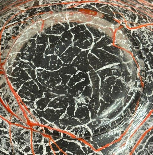 Schaumglas Loetz - Schotel - Glas - Art Deco schaaltje, Antiek en Kunst, Antiek | Glas en Kristal