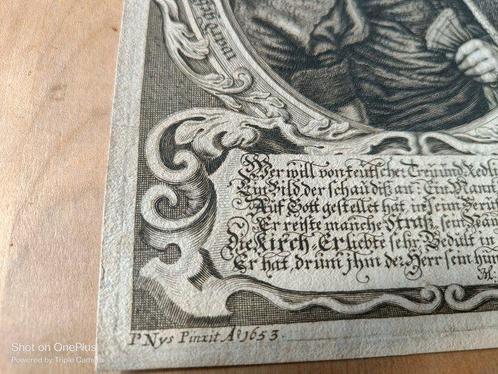Joachim I Von Sandrart (1606-1688) - Porträt eines Herrn mit, Antiek en Kunst, Antiek | Overige Antiek