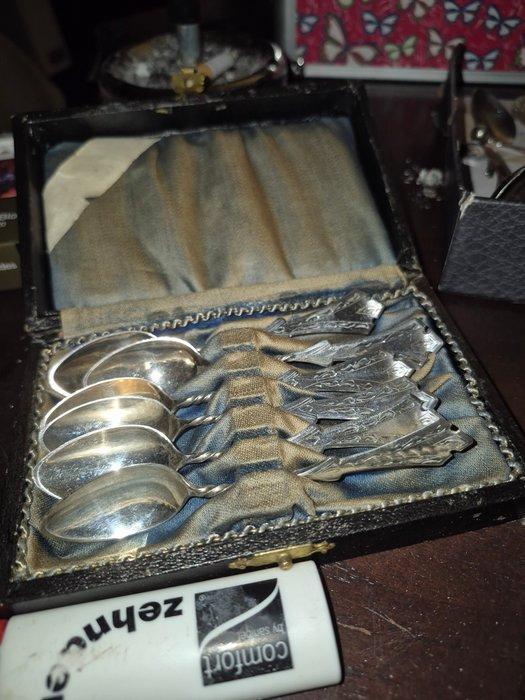 Lepel (6) - Zilver, Antiek en Kunst, Antiek | Goud en Zilver