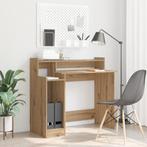vidaXL Bureau artisanaal eikenkleurig 97 x 45 x 90 cm, Verzenden, Nieuw