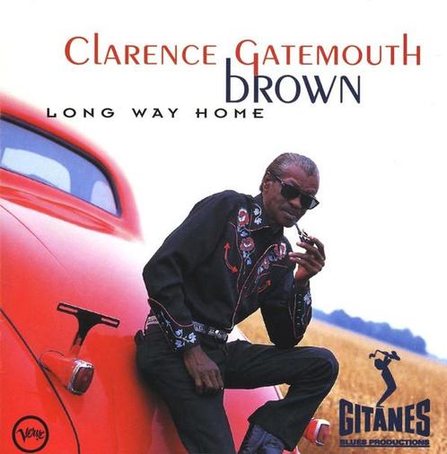 cd - Clarence Gatemouth Brown - Long Way Home, Cd's en Dvd's, Cd's | Overige Cd's, Zo goed als nieuw, Verzenden
