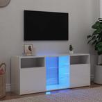 vidaXL Tv-meubel met LED-verlichting 120x30x50 cm hoogglans, 100 tot 150 cm, Verzenden, Nieuw, Minder dan 100 cm
