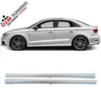 AUDI A3 S3 S line Sideskirts | SEDAN 8V | LY9K amalfi white, Nieuw, Ophalen of Verzenden, Audi