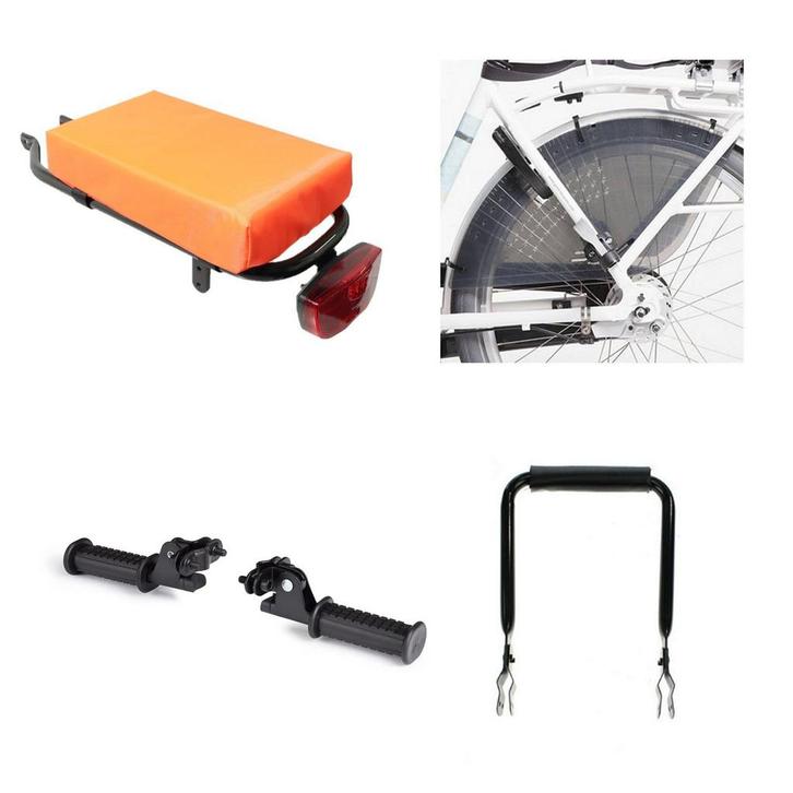 Hooodie Fietskussen Hooodie Petit Oranje pakket, Fietsen en Brommers, Fietsaccessoires | Fietsstoeltjes, Nieuw, Verzenden