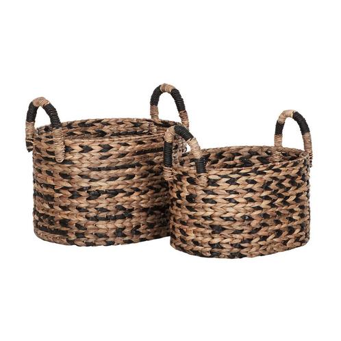 *WOONWINKEL* Must Living Manden Ovaal Manden Waterhyacint Me, Huis en Inrichting, Woonaccessoires | Overige, Nieuw, Verzenden