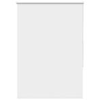 vidaXL Rolgordijn verduisterend 110x130 cm stofbreedte 105,7, Verzenden, Nieuw, Wit