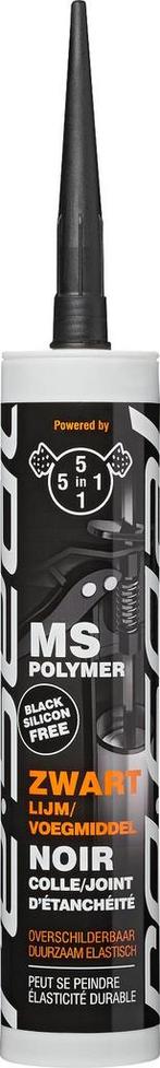 5in1 MS Polymer Patroon 290ml Zwart, Verzenden, Nieuw