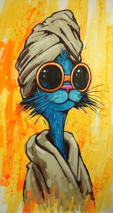 Waldemar Zwoliski - JUST RELAX XXL, Antiek en Kunst, Kunst | Schilderijen | Modern