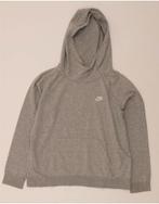 NIKE Mens Hoodie Jumper Large Grey Cotton, Kleding | Heren, Verzenden, Nieuw