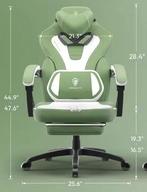 Stoffen Gamingstoel met Voetsteun – Ergonomisch &amp; Stevig, Huis en Inrichting, Verzenden, Nieuw