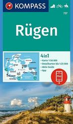 Wandelkaart 737 Rügen Kompass, Boeken, Atlassen en Landkaarten, Nieuw, Verzenden