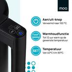 2dekans | MOA Waterkoker - 1.7L - RVS - BPA vrij - 2200W -, Witgoed en Apparatuur, Waterkokers, Ophalen of Verzenden, Zo goed als nieuw