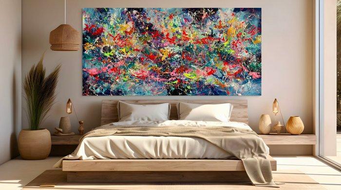 Ivanka Matiss - Coral reefs N.103 XXL, Antiek en Kunst, Kunst | Schilderijen | Modern