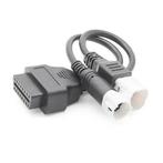 Yamaha 3+4-pins naar 16-pins OBD2 Verloopkabel – Motorfiets, Verzenden, Nieuw