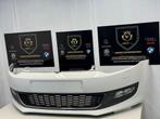 VW Polo 6R voorbumper bj.2012 art.6R0807221 kleur White, Gebruikt, Voor, Volkswagen, Bumper