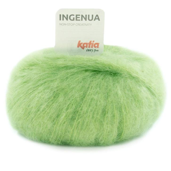 Katia Ingenua - 78 grasgroen - Mohair Garen, Hobby en Vrije tijd, Breien en Haken, Ophalen of Verzenden