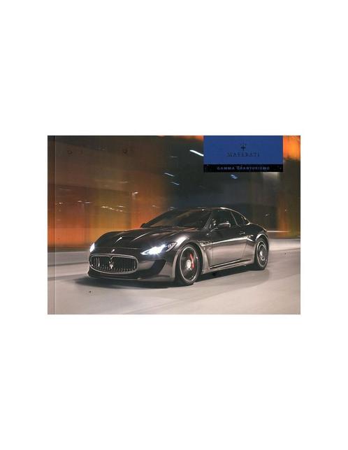 2013 MASERATI GRANTURISMO BROCHURE DUITS, Boeken, Auto's | Folders en Tijdschriften