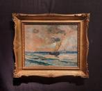 Pier Antonio Gariazzo (1879-1963) - Barca nella tempesta