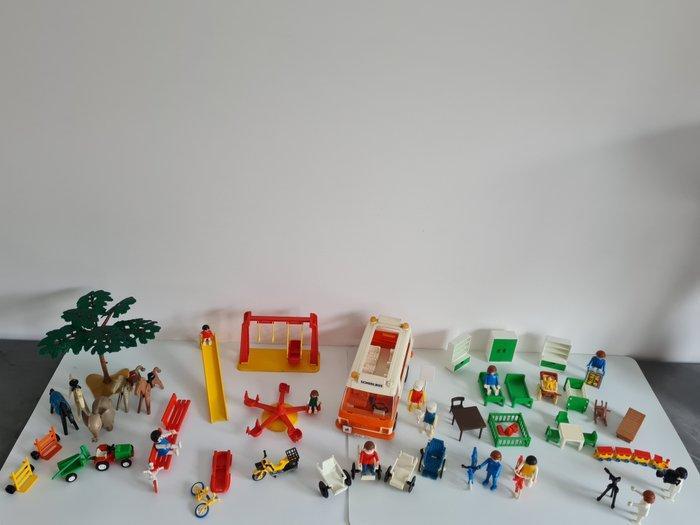 Playmobil - Playmobil Unieke set met een mix van schoolbus, Antiek en Kunst, Antiek | Overige Antiek