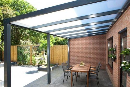 Basic Veranda met Polycarbonaat Dak, Tuin en Terras, Overkappingen, Veranda, Nieuw