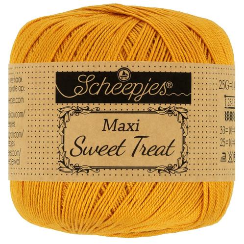 Scheepjes Maxi Sweet Treat - 249 Saffron, Hobby en Vrije tijd, Breien en Haken, Breien of Haken, Nieuw, Wol of Garen, Ophalen of Verzenden