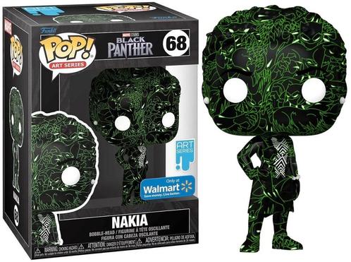 Funko POP! Vinyl Marvel Art Series Black Panther-Nakia, Verzamelen, Beelden en Beeldjes, Nieuw, Ophalen of Verzenden