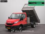 Iveco Daily 35C12 Kipper met Kist Dubbellucht 3,5t Trekhaak, Gebruikt, Euro 6, Overige kleuren, Iveco