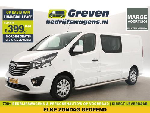 Opel Vivaro 1.6 CDTI L2H1 MARGE DC 6 Pers Trekh PDC €399pm, Auto's, Bestelauto's, Handgeschakeld, Diesel, Wit, Opel, Verzenden