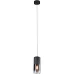 LED Hanglamp - Trion Borin - E27 Fitting - Rond - Mat Zwart, Huis en Inrichting, Lampen | Hanglampen, Ophalen of Verzenden, Nieuw