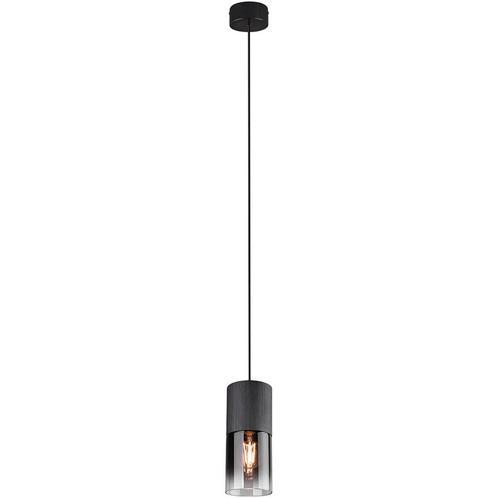 LED Hanglamp - Trion Borin - E27 Fitting - Rond - Mat Zwart, Huis en Inrichting, Lampen | Hanglampen, Nieuw, Metaal, Ophalen of Verzenden
