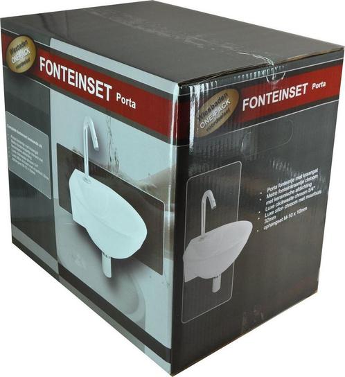 One Pack Porta fontein + Metro kraan, Doe-het-zelf en Verbouw, Sanitair, Nieuw, Verzenden
