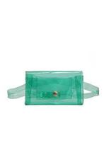 Klein Groen Transparant Heuptasje Riem Heuptas Pvc Fanny Pac, Ophalen of Verzenden, Nieuw, Overige kleuren, Overige typen