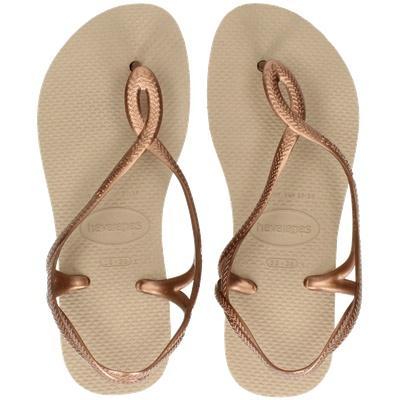 Havaianas Luna slippers voor dames in het Goud, Kleding | Dames, Schoenen, Slippers, Overige kleuren, Nieuw, Verzenden