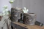 Brynxz waxinelichthouder Hooglander Brown 8 cm, Huis en Inrichting, Woonaccessoires | Kandelaars en Kaarsen, Ophalen of Verzenden