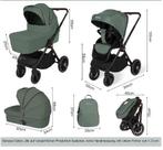 3-in-1 Kinderwagen met I-Size Autostoel en Aluminium Frame, Verzenden, Nieuw