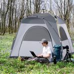 TRUUSK Koepeltent Voor 4 Personen Licht, Stabiel Waterdicht, Caravans en Kamperen, Verzenden, Nieuw