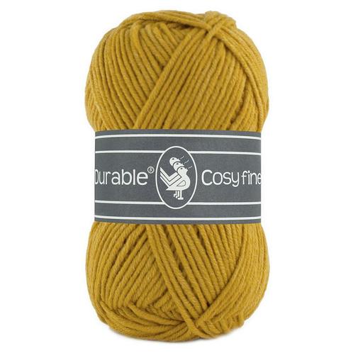Durable Cosy Fine - 2182 ochre - Katoen/Acryl Garen, Hobby en Vrije tijd, Breien en Haken, Ophalen of Verzenden