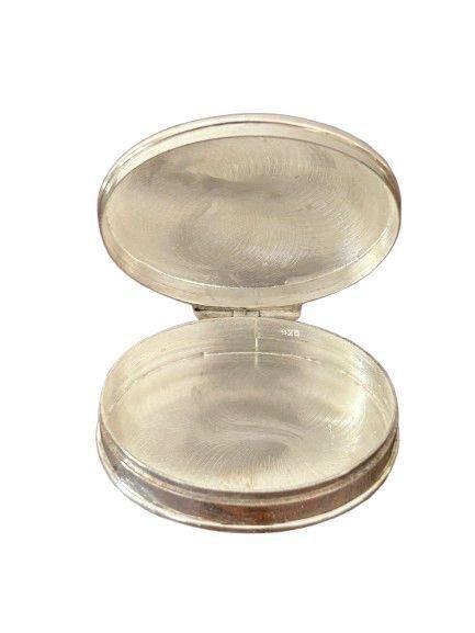 Pillendoosje - .925 zilver - Medicijndoos, Antiek en Kunst, Antiek | Goud en Zilver