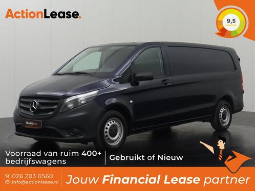 Mercedes-Benz Vito L3 H1 2020 €306 per maand, Auto's, Bestelauto's, Dealer onderhouden, Te koop, Zwart, Automaat, Financial lease